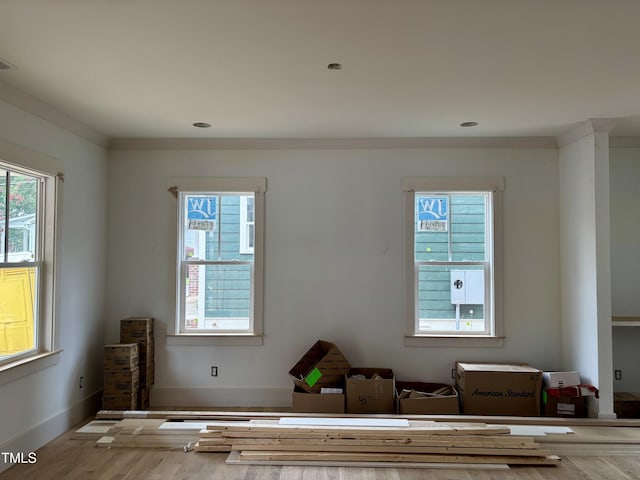 2658 Lawndale Ave, Durham, NC 27705 - unfurnished room with wood finished floors and baseboards
