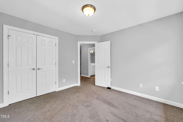 5515 S Roxboro St Unit 3, Durham, NC 27713 - unfurnished bedroom featuring carpet flooring and a closet