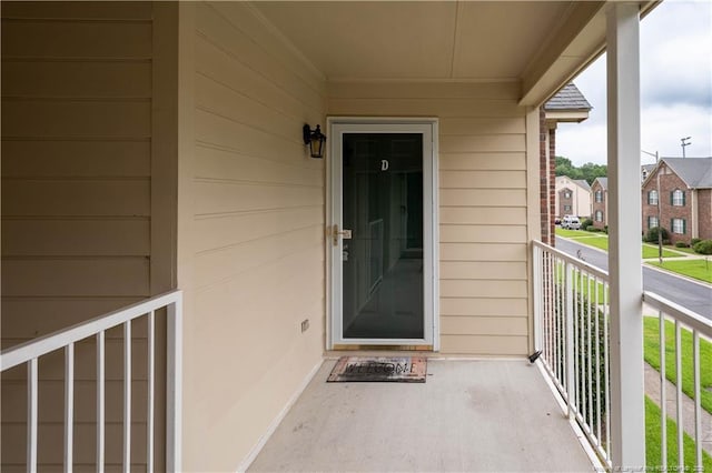 3401 Lainey Ln Unit D, Fayetteville, NC 28314 - property entrance featuring a residential view