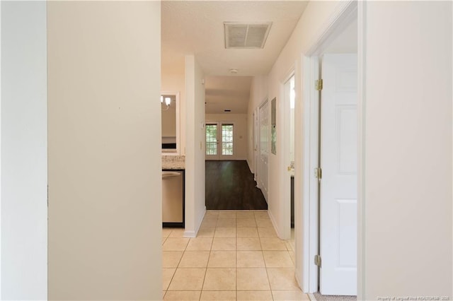 3401 Lainey Ln Unit D, Fayetteville, NC 28314 - hallway with light tile patterned flooring
