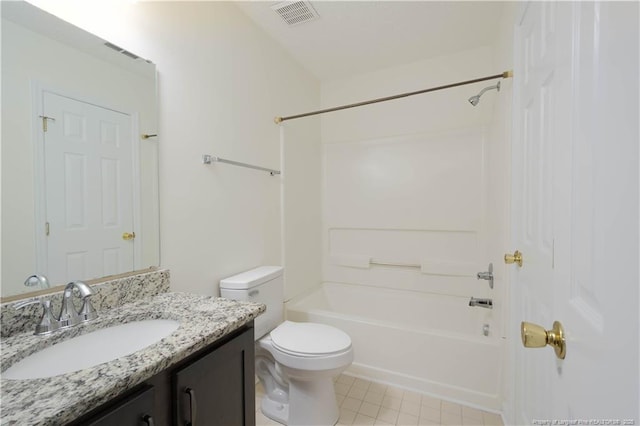 3401 Lainey Ln Unit D, Fayetteville, NC 28314 - bathroom with vanity, shower / bath combination, and tile patterned flooring