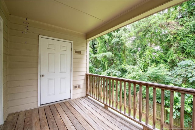 3401 Lainey Ln Unit D, Fayetteville, NC 28314 - view of wooden deck