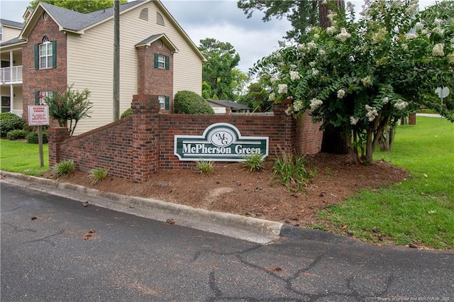 3401 Lainey Ln Unit D, Fayetteville, NC 28314 - community / neighborhood sign featuring a yard