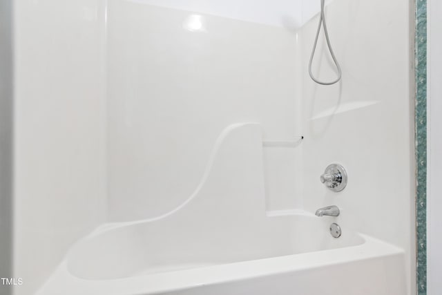 2464 Village Of Wakefield Dr, Zebulon, NC 27597 - full bath featuring shower / bath combo with shower curtain