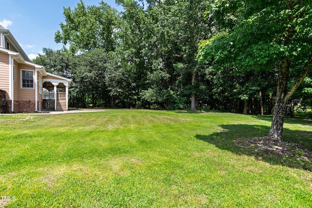 2464 Village Of Wakefield Dr, Zebulon, NC 27597 - view of grassy yard featuring stairs