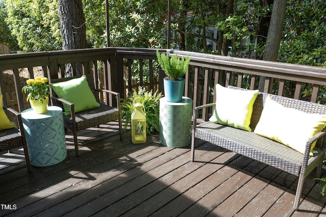 104 Silver Fox Ct, Cary, NC 27511 - view of wooden deck
