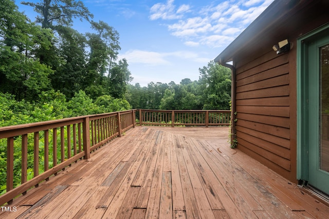 1310 Martin Luther King Pkwy, Durham, NC 27707 - view of wooden deck