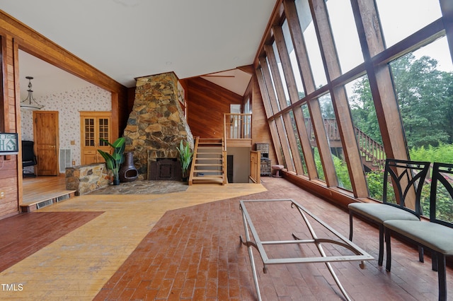 1310 Martin Luther King Pkwy, Durham, NC 27707 - unfurnished sunroom featuring plenty of natural light
