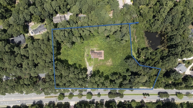 1310 Martin Luther King Pkwy, Durham, NC 27707 - map / location with property parcel outlined