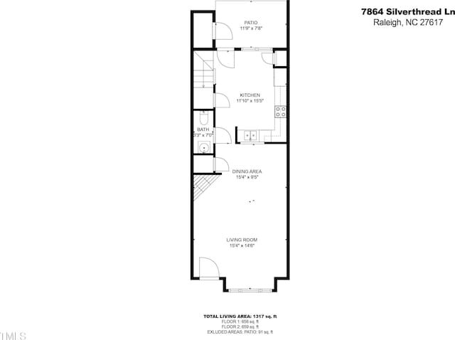 7864 Silverthread Ln, Raleigh, NC 27617 - photo 34