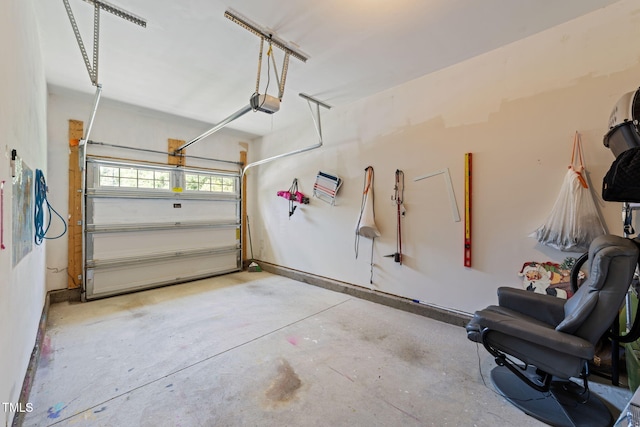 3801 Windsnap Dr, Wake Forest, NC 27587 - garage featuring a garage door opener