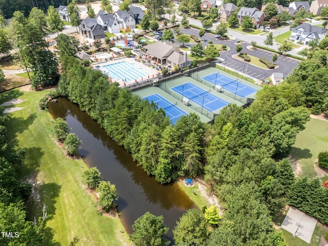 3801 Windsnap Dr, Wake Forest, NC 27587 - drone / aerial view of a nearby body of water