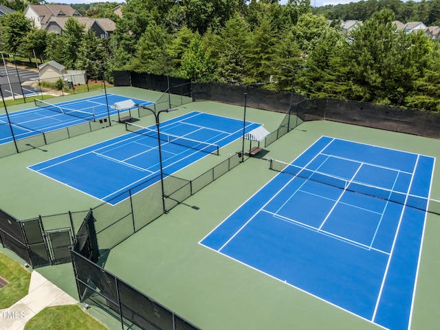 3801 Windsnap Dr, Wake Forest, NC 27587 - view of tennis court