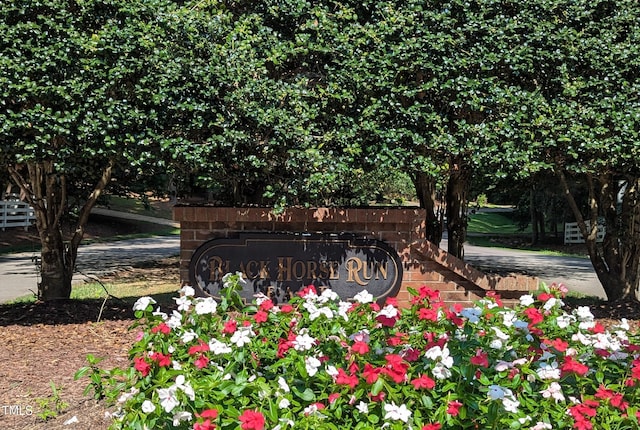 11636 Appaloosa Run W, Raleigh, NC 27613 - view of community / neighborhood sign