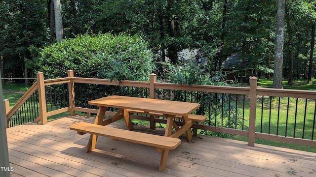 11636 Appaloosa Run W, Raleigh, NC 27613 - view of deck