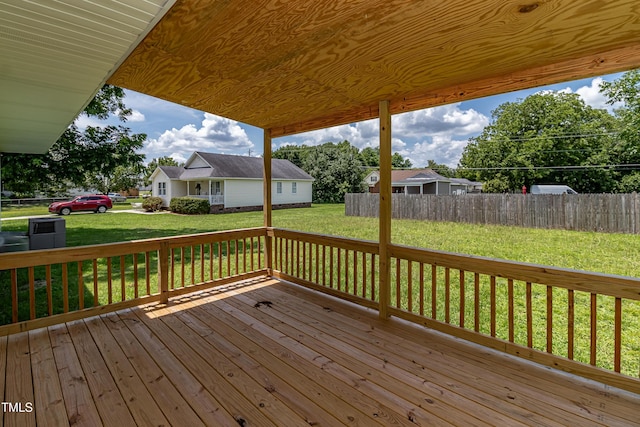 204 Mercer Ct, Goldsboro, NC 27530 - view of deck
