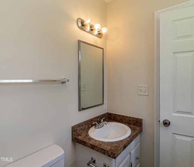 204 Mercer Ct, Goldsboro, NC 27530 - bathroom with vanity and toilet