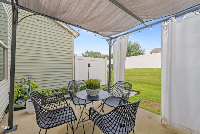 2700 Benevolence Dr, Raleigh, NC 27610 - view of patio