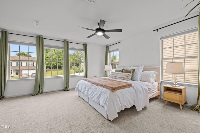 2700 Benevolence Dr, Raleigh, NC 27610 - carpeted bedroom featuring ceiling fan