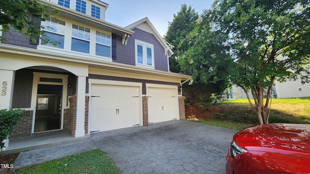 523 Front Ridge Dr, Cary, NC 27519 - garage featuring driveway