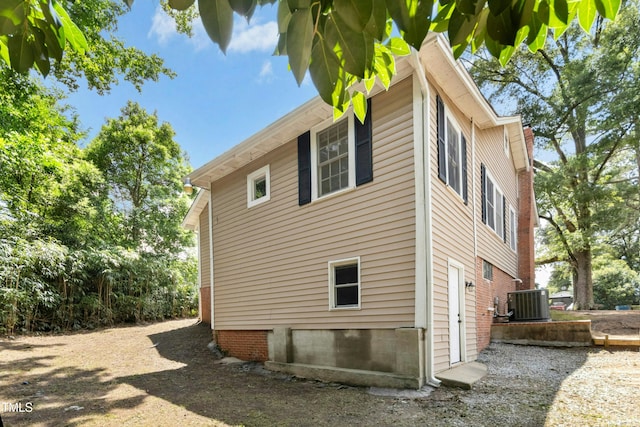 113 Herbert St, Durham, NC 27703 - view of home's exterior with a central air condition unit