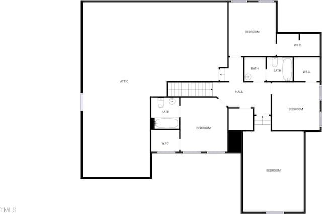 3575 Bragg Valley Ln, Wake Forest, NC 27587 - view of home floor plan