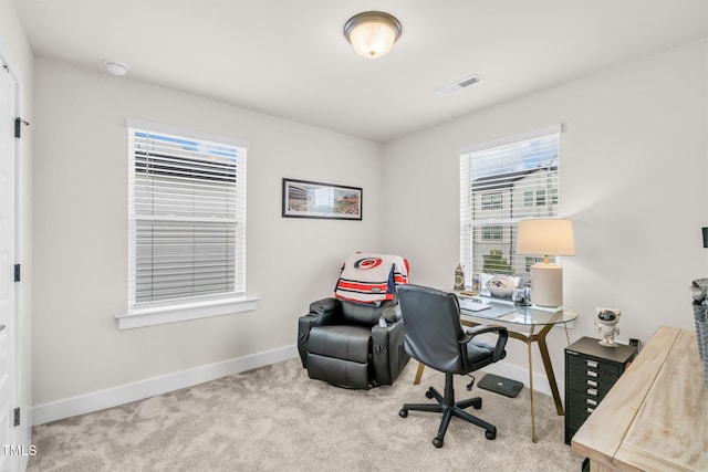 403 Sustainable Way, Raleigh, NC 27610 - office with baseboards and carpet floors