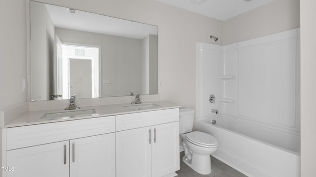824 Old Tarboro Rd, Wendell, NC 27591 - bathroom with double vanity and  shower combination