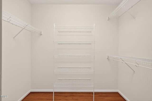 4518 Coral Dr, Durham, NC 27713 - spacious closet with wood finished floors