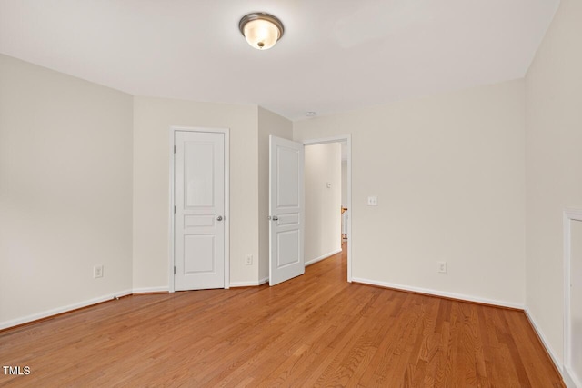 4518 Coral Dr, Durham, NC 27713 - unfurnished room with light wood-style floors and baseboards