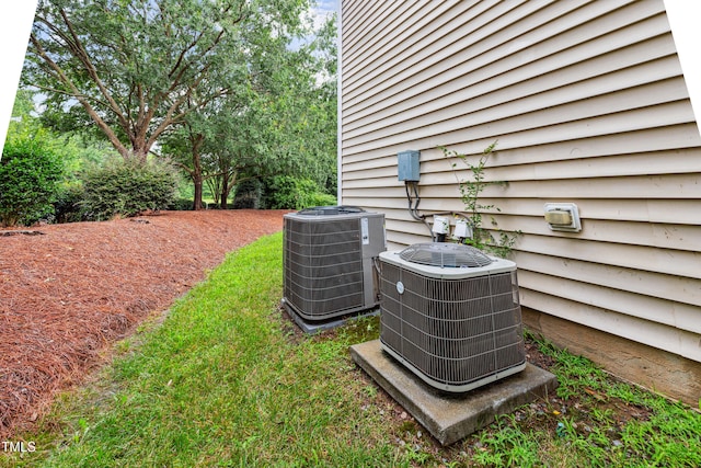 2228 Cedar Grove Dr, Durham, NC 27703 - exterior view of a central AC unit
