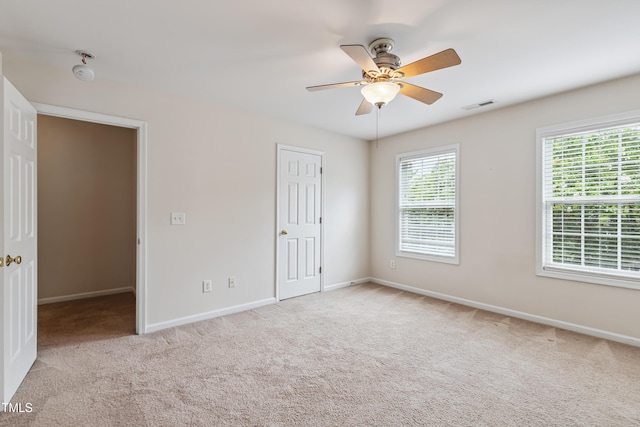 2228 Cedar Grove Dr, Durham, NC 27703 - unfurnished bedroom with carpet flooring and ceiling fan