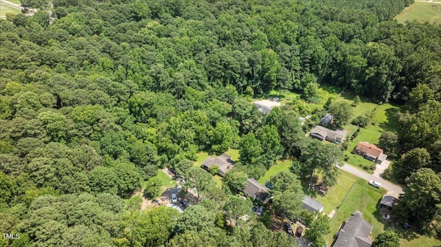2701 Garfield St, Raleigh, NC 27603 - aerial view of property and surrounding area featuring a forest