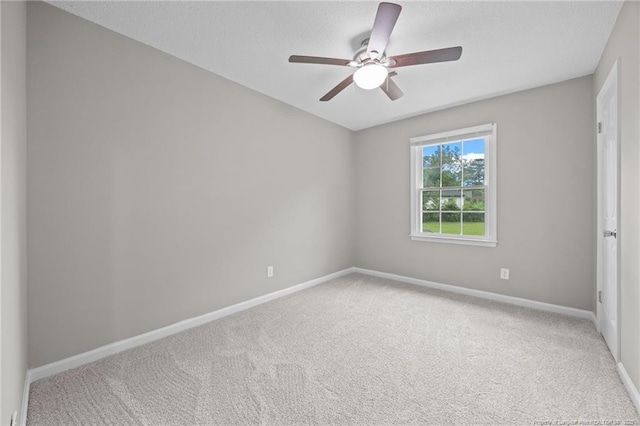 615 Wallingford Ct, Fayetteville, NC 28314 - carpeted empty room with ceiling fan and baseboards
