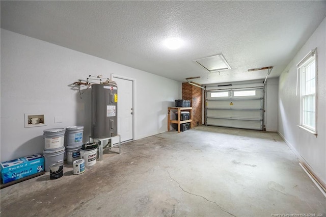 615 Wallingford Ct, Fayetteville, NC 28314 - garage featuring electric water heater