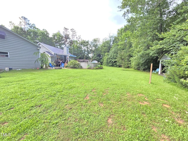 4411 Fairland Ct, Burlington, NC 27215 - view of grassy yard