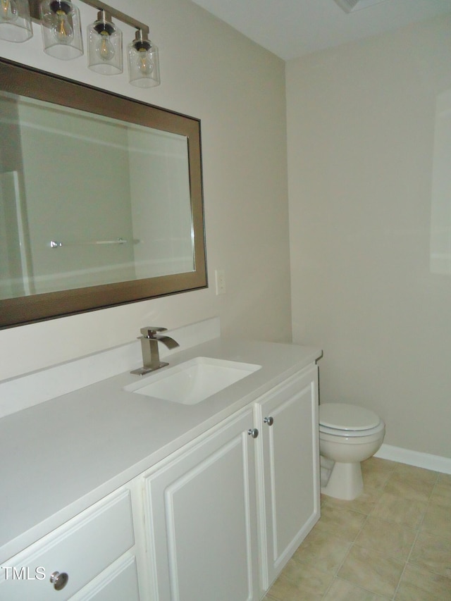 8315 City Loft Ct, Raleigh, NC 27613 - bathroom featuring vanity and tile patterned floors