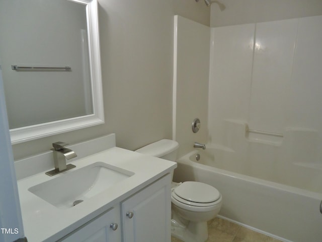 8315 City Loft Ct, Raleigh, NC 27613 - full bath with vanity, washtub / shower combination, and tile patterned flooring