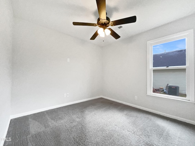1628 Winnabow Dr, Fayetteville, NC 28304 - unfurnished room featuring carpet and ceiling fan