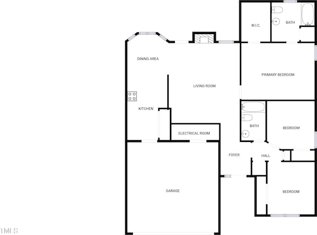 1628 Winnabow Dr, Fayetteville, NC 28304 - view of property floor plan