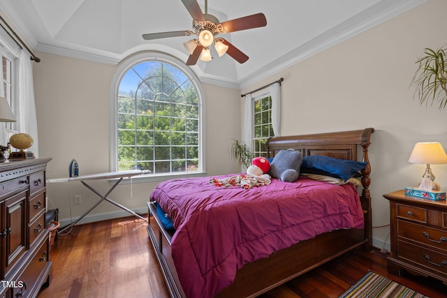 430 Beechwood Trl, Henderson, NC 27536 - bedroom featuring wood finished floors and ceiling fan