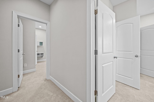 111 Court Jester Way, Morrisville, NC 27560 - hall featuring light colored carpet and baseboards