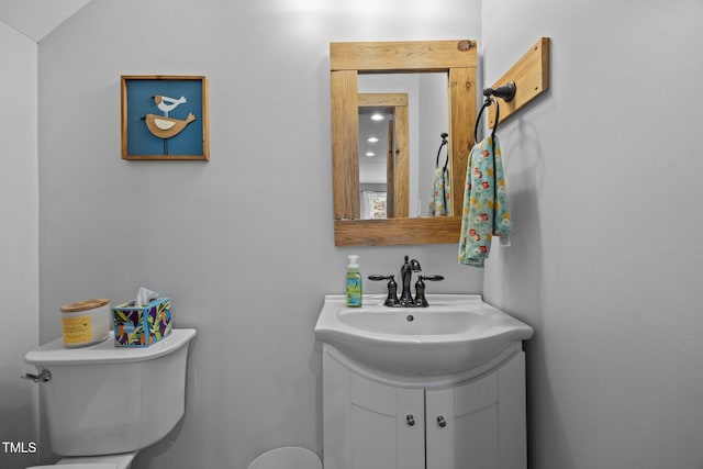 1128 Old Stage Rd S, Erwin, NC 28339 - bathroom featuring toilet and vanity