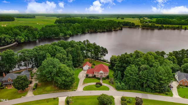 4904 Pebble Beach Cir N, Wilson, NC 27896 - bird's eye view of a large body of water