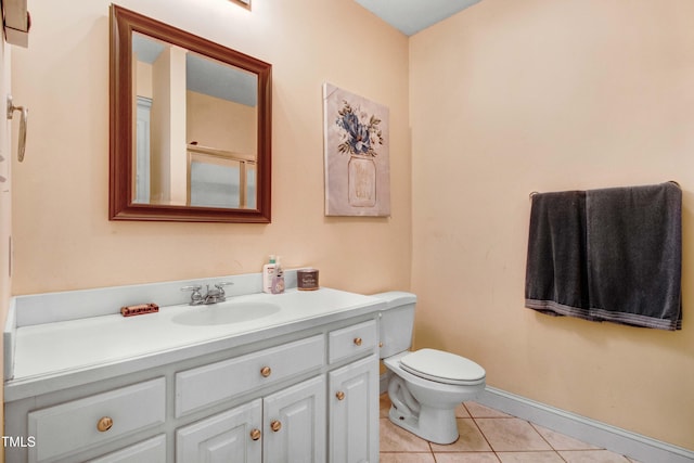 4904 Pebble Beach Cir N, Wilson, NC 27896 - bathroom featuring tile patterned flooring and vanity