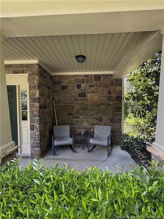 5724 Avera Ln, Holly Springs, NC 27540 - view of porch