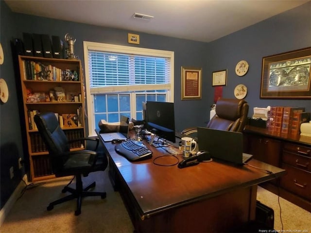 5724 Avera Ln, Holly Springs, NC 27540 - view of carpeted home office