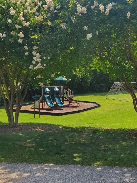 5724 Avera Ln, Holly Springs, NC 27540 - view of community jungle gym