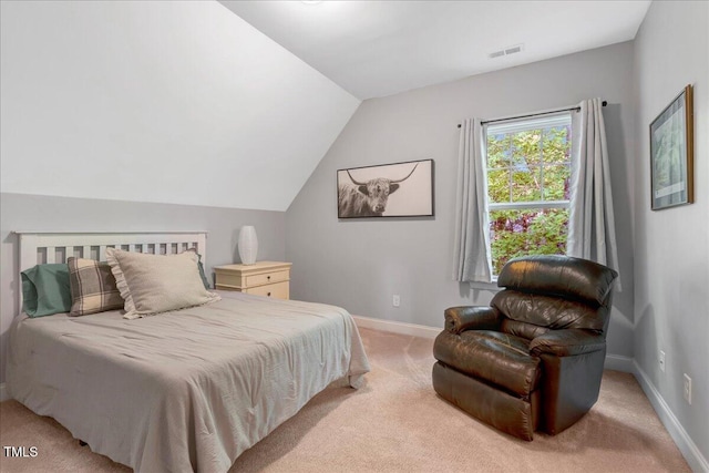 3650 Brooks Bnd, Franklinton, NC 27525 - bedroom with light colored carpet and lofted ceiling