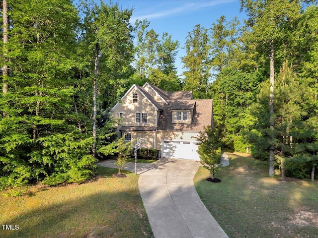 3650 Brooks Bnd, Franklinton, NC 27525 - view of front of home featuring concrete driveway and a garage